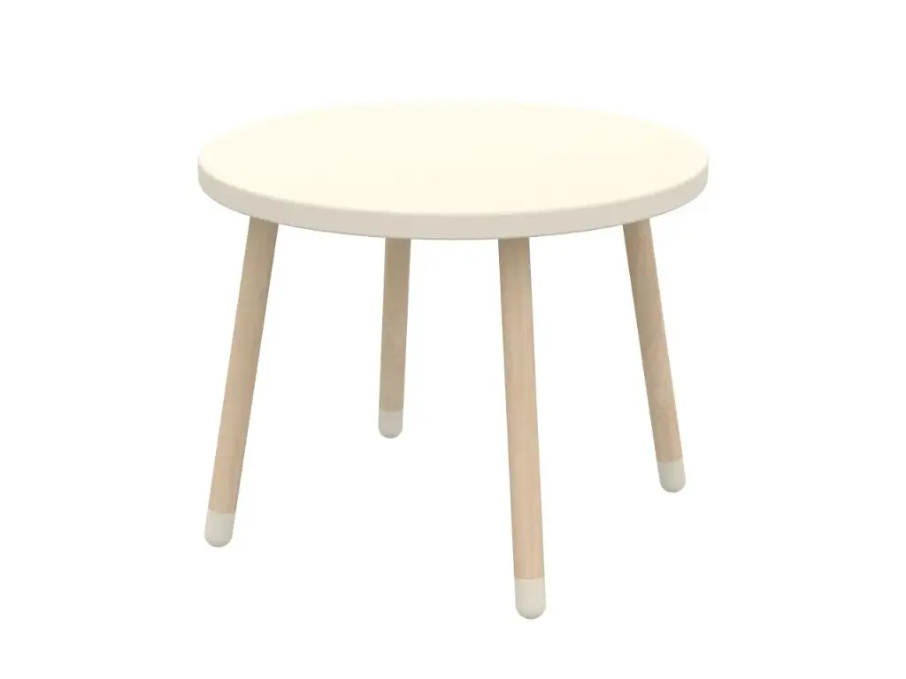 Children's table Dots Cream | Ecru