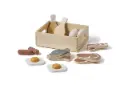 Houten Vis En Vlees Multicolor | Meerkleurig