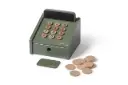 Wooden cashregister 12 Pieces Dusty Green | Green