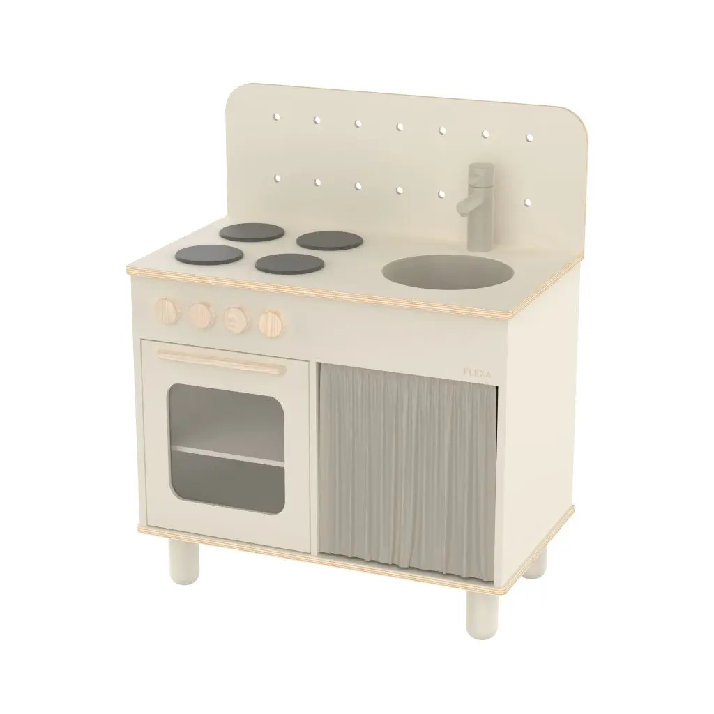 Houten Keuken Cream | Ecru