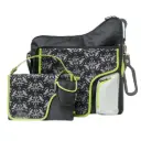Diaper bag System180 Black Damask | Black