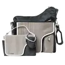 Sac à langer System180 Black Stitch | Noir