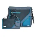 Sac à langer Metra Blue Diamond | Gris/Bleu