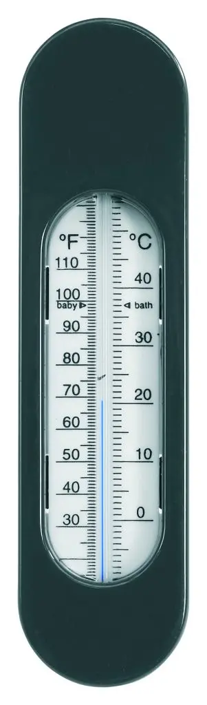 Thermomètre de bain Dark Grey | Anthracite