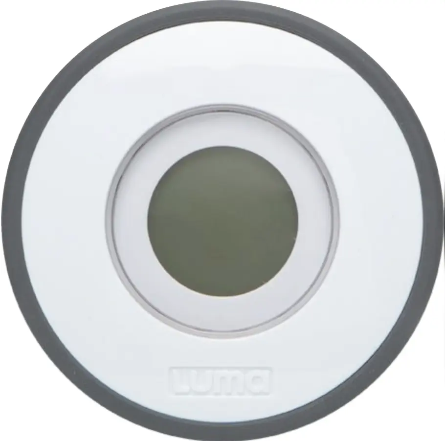 Digital bath thermometer Snow White | White