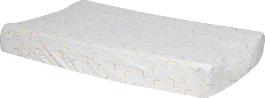Housse matelas à langer Jersey Multi Lines | Multicolore