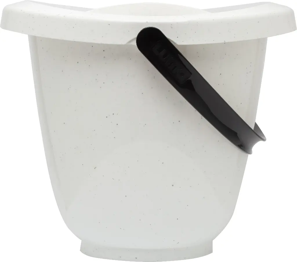 Nappy pail Speckle White | White