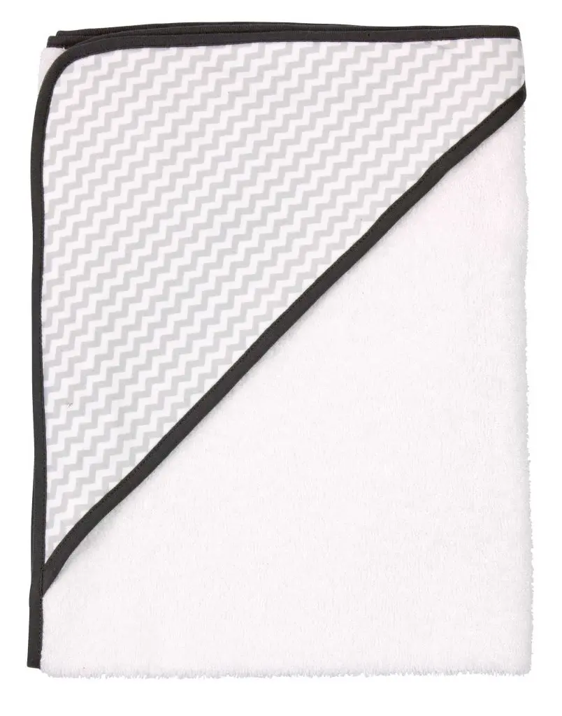 Badcape 75x85cm Mixed White | Wit