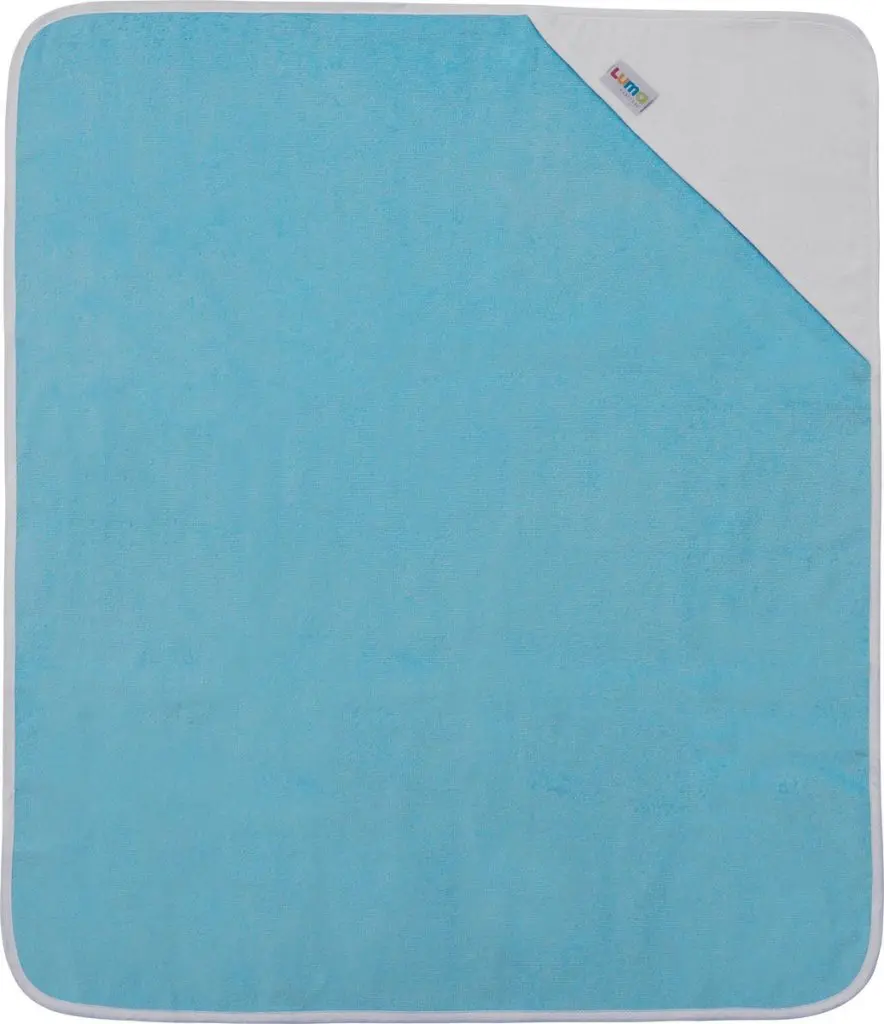 Badcape 75x85cm Sky Blue | Blauw