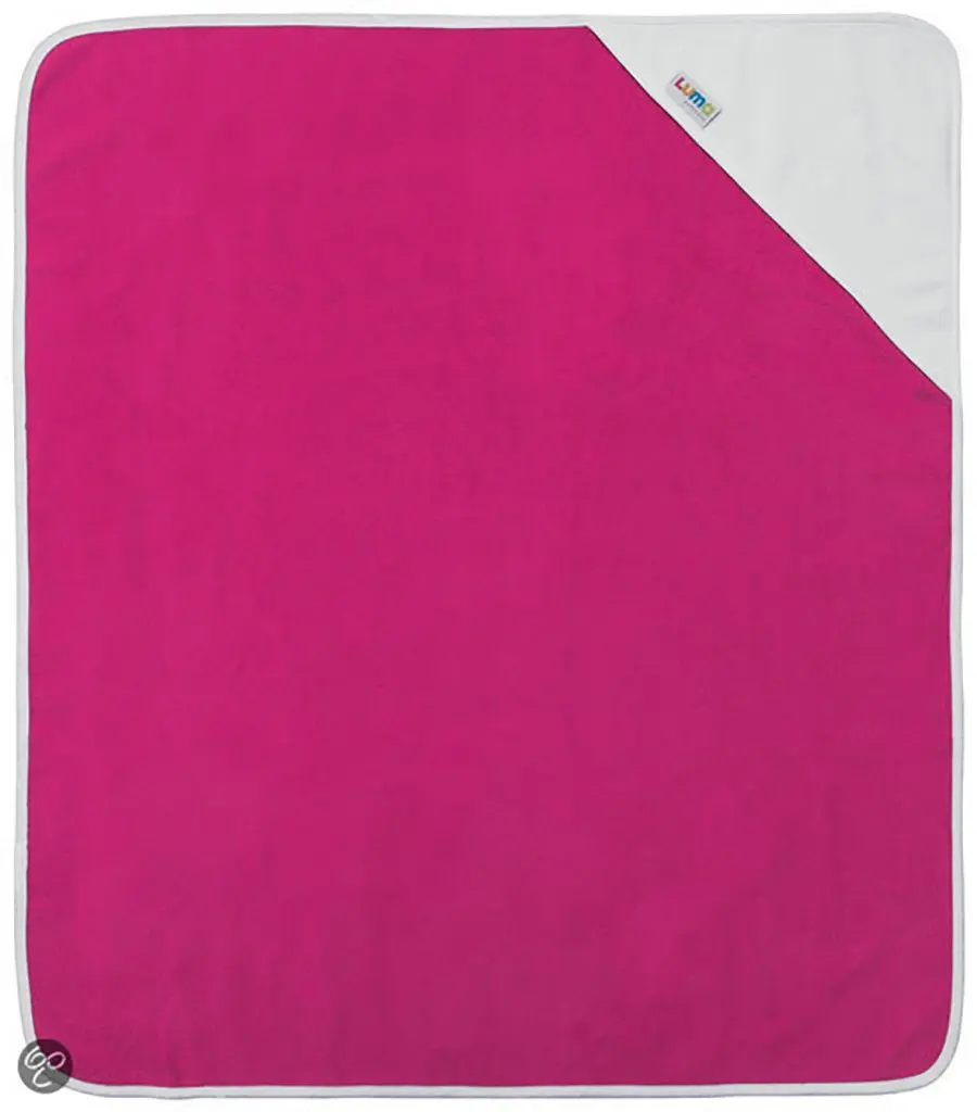 Badcape 75x85cm Magenta Pink | Roze