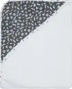 Badcape 75x85cm Memphis Grey | Wit/Antraciet