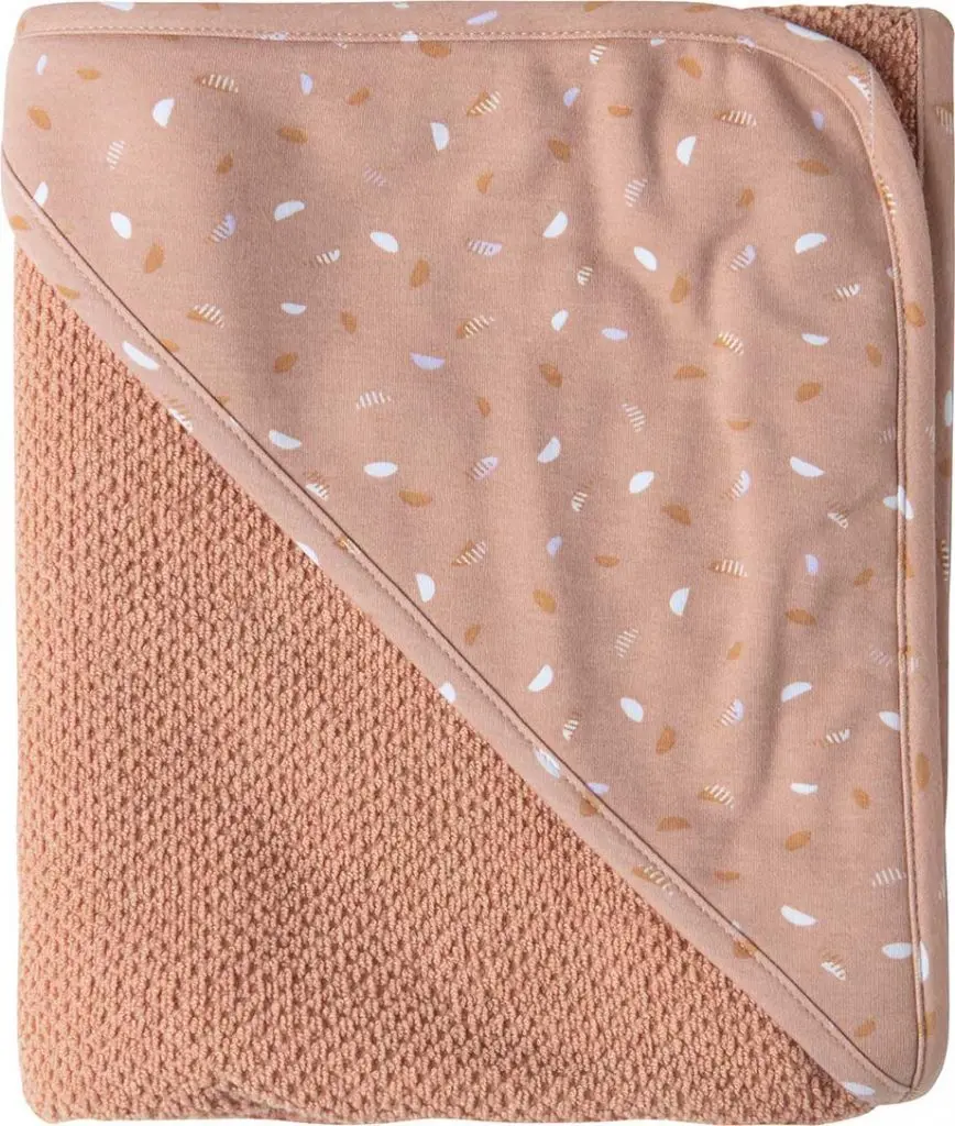 Cape de bain 75x85cm Half Moon | Rose