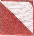 Bathcape Muslin 90x90cm Sunset Shapes | Pink