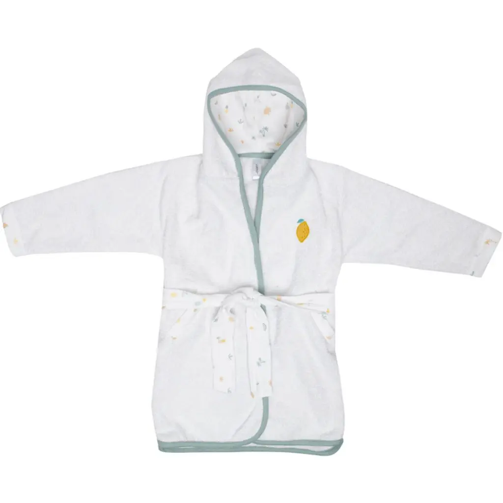 Peignoir de bain Tropical Island | Blanc