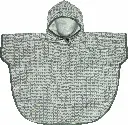 Poncho Muslin Bow Deco | Green