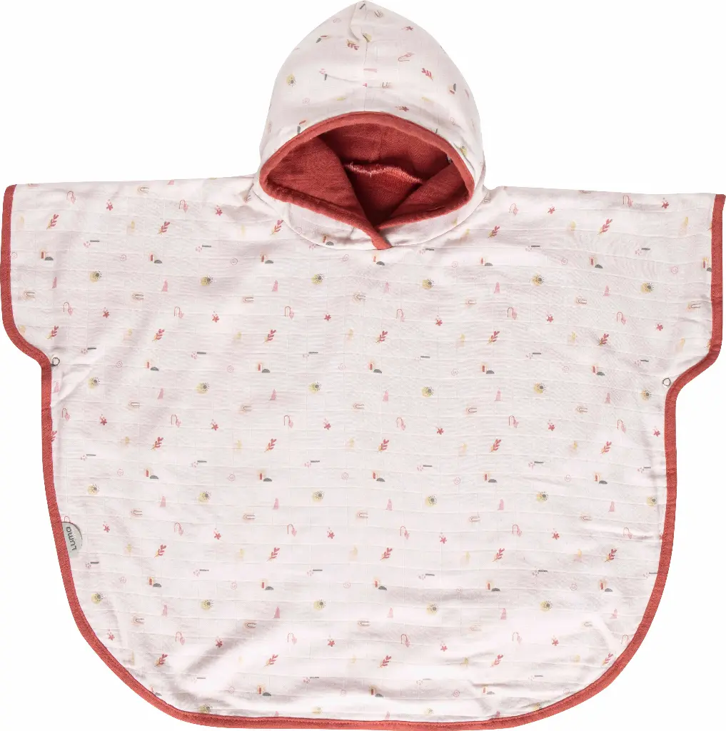 Poncho Tetra Sunset Shapes | Meerkleurig