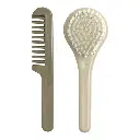 Brosse et peigne Olive Green | Vert