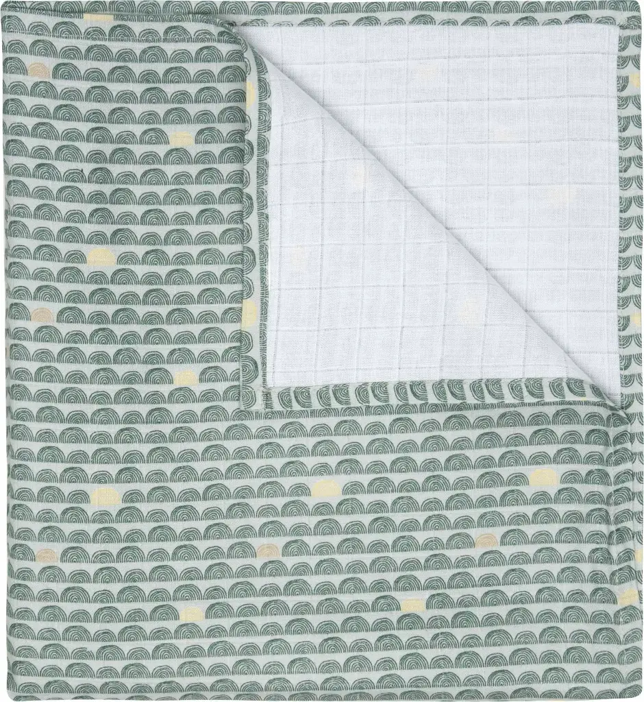 Doek Tetra 110x110cm Bow Deco | Groen