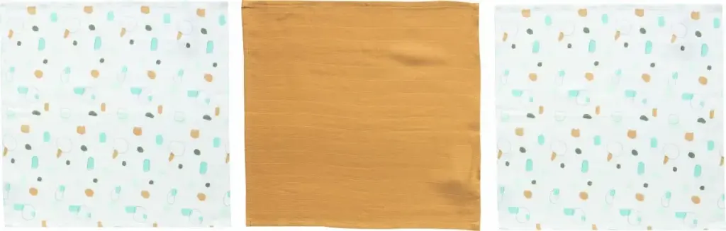 Mouchoirs Hydrophile 32x32cm 3 Pièces Child's Play | Multicolore