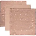 Mouchoirs Hydrophile 32x32cm 3 Pièces Half Moon | Rose
