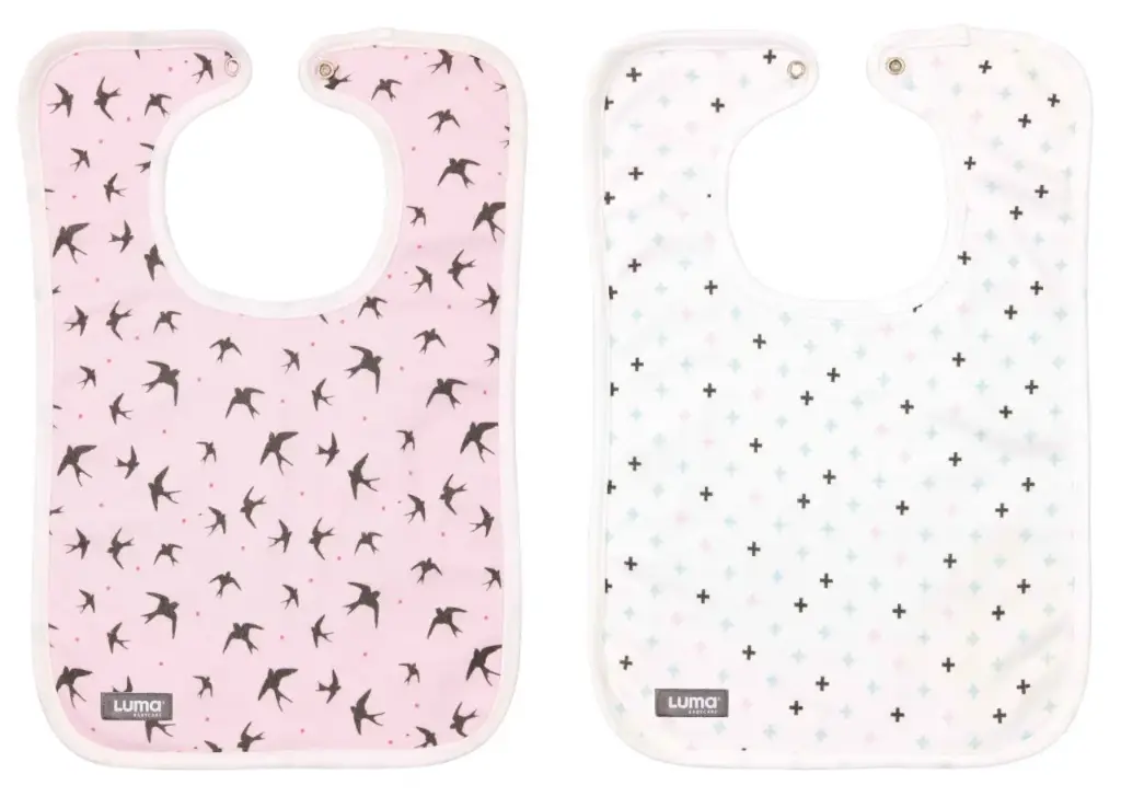 Bavoirs 2 Pièces Pretty Pink | Multicolore