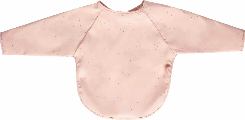 Bavoir Manches Longues Sunset Shapes | Rose