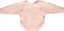 Bavoir Manches Longues Sunset Shapes | Rose