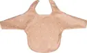 Bib Long Sleeves Half Moon | Pink