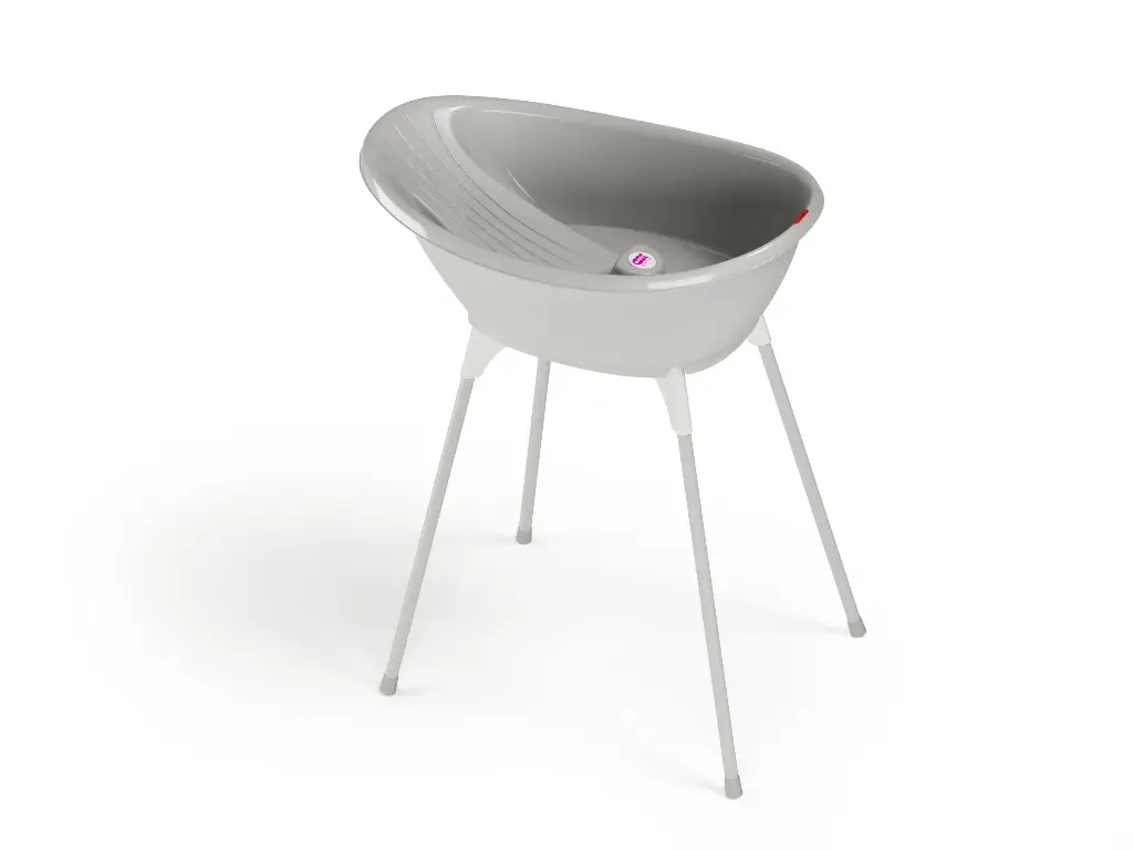 Set baignoire Bella Grigio + support de bain | Gris
