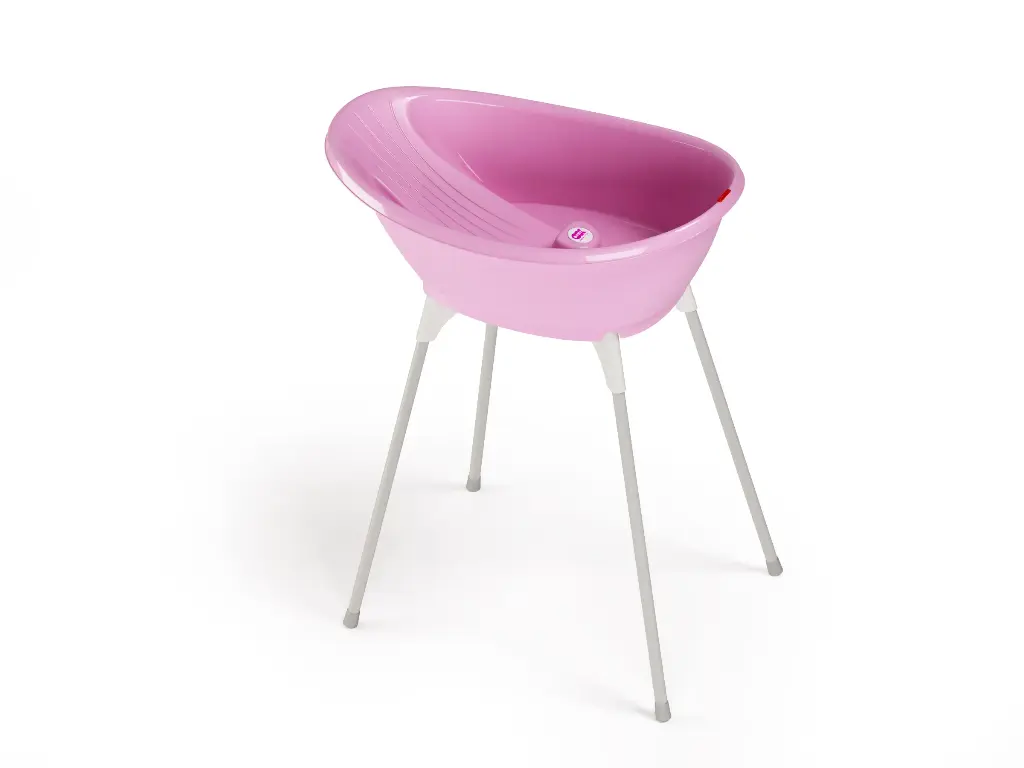 Set baignoire Bella Rosa + support de bain | Rose