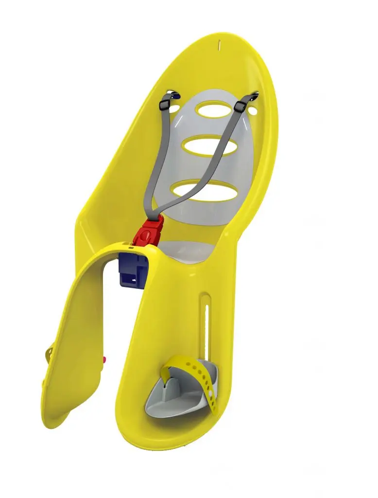 Fietsstoel Eggy Yellow | Geel