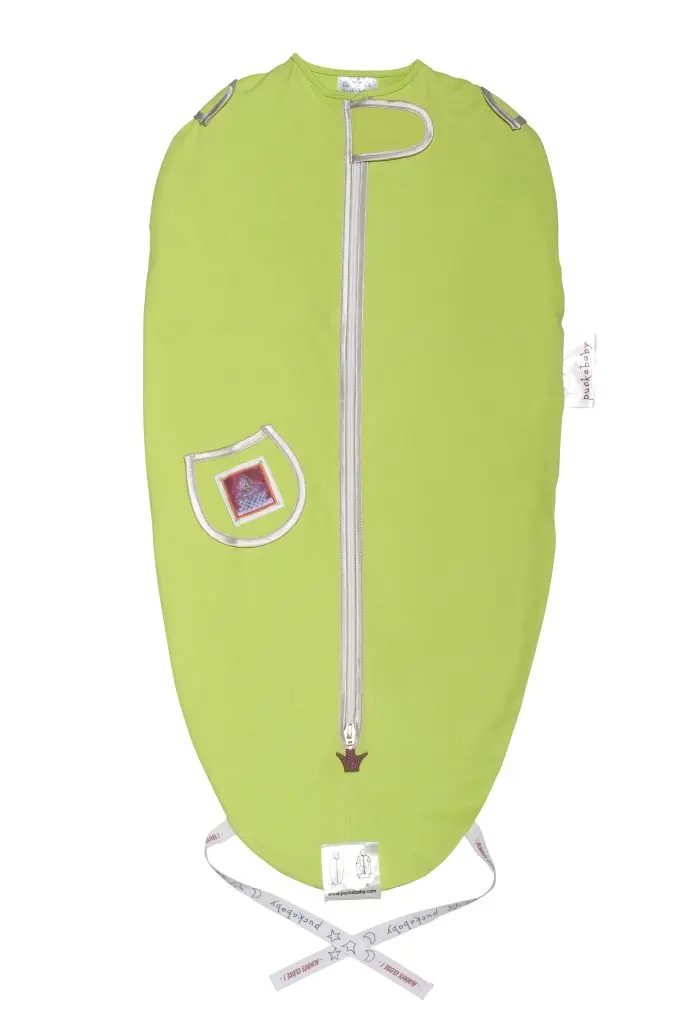 Sac de couchage enveloppant Mini Lime | Vert