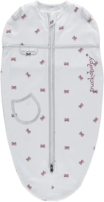 Sac de couchage enveloppant Mini White Bowy | Blanc