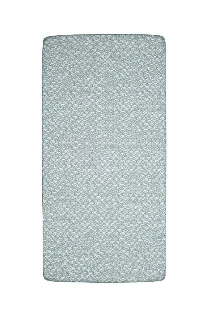 Hoeslaken Jersey 60x120cm Ylber | Blauw