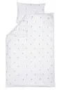 Housse de couette 100x140cm Mickey | Blanc/Noir