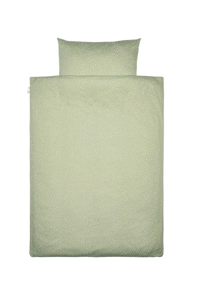 Housse de couette 140x100cm Dot | Vert