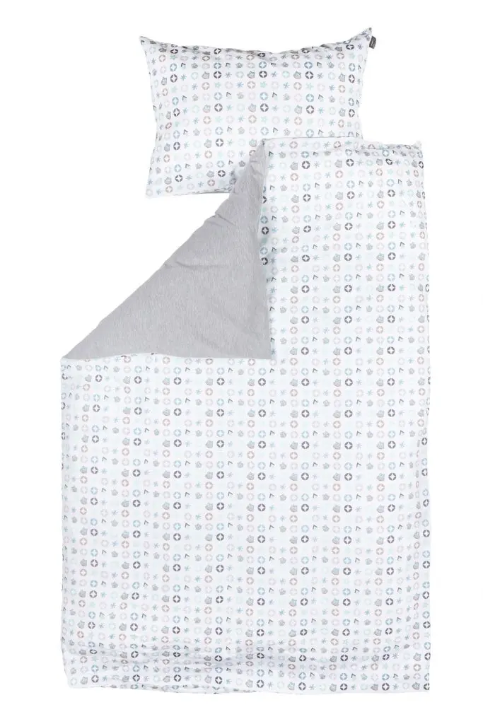 Housse de couette 100x140cm Owl Family | Multicolore