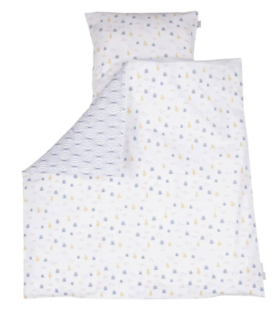 Housse de couette 80x80cm Alice | Multicolore