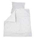 Housse de couette 80x80cm Bunny | Gris