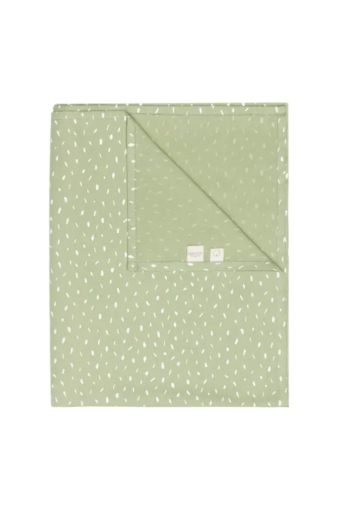 Sheet 120x150cm Dot | Green