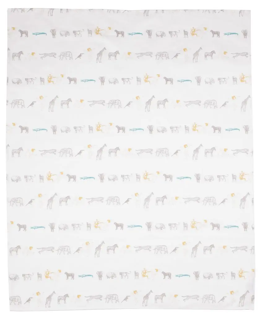 Drap 80x100cm Mowgli | Multicolore