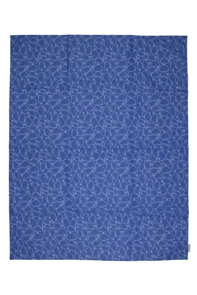 Drap 80x100cm Sea Life | Bleu