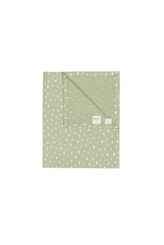 Sheet 80x100cm Dot | Green