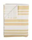 Couverture enveloppante 100x100cm Yellow Metrics | Jaune