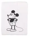 Couverture 75x100cm Mickey | Blanc/Noir
