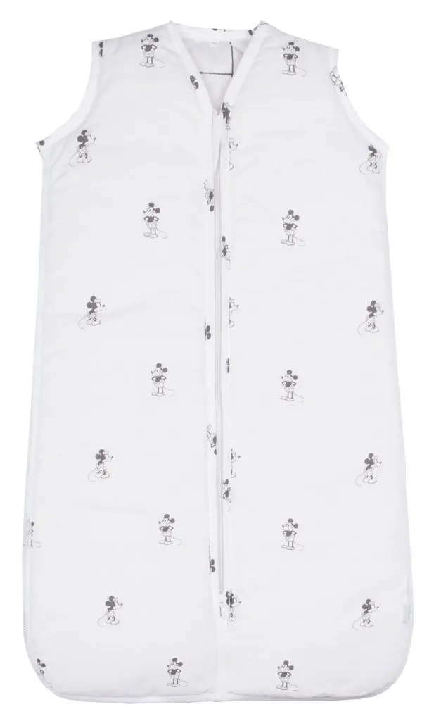 Slaapzak Winter 70cm Mickey | Wit/Zwart