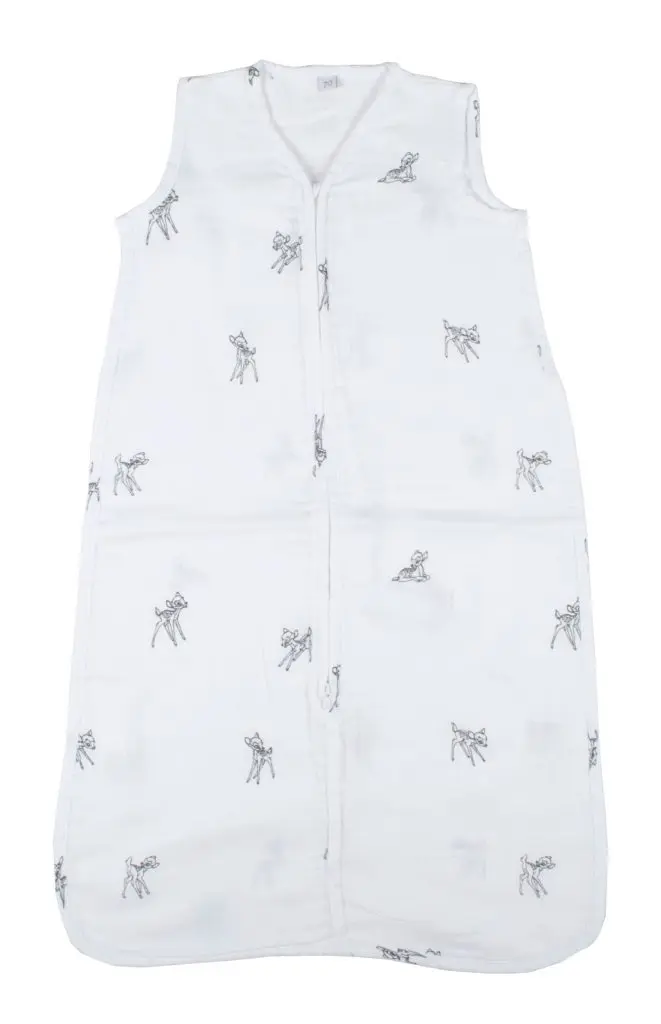 Sac de couchage Eté Hydrophile 70cm Bambi | Blanc