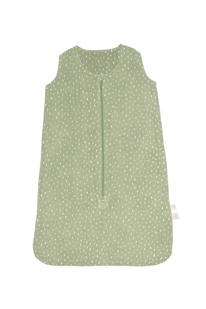 Slaapzak Zomer Jersey 70cm Dot | Pistache