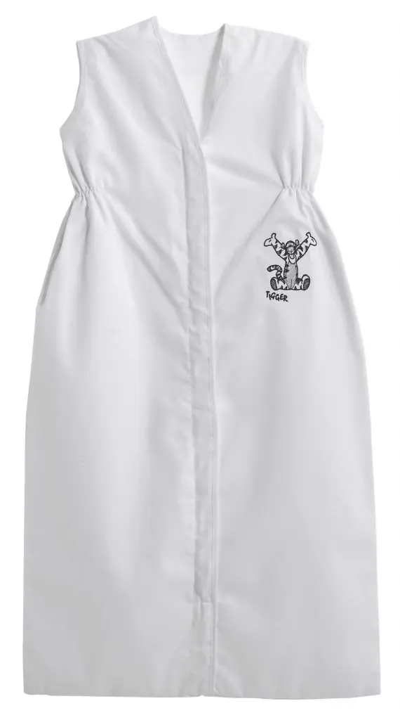Slaapzak Zomer 90-110cm Tigger | Wit/Zwart