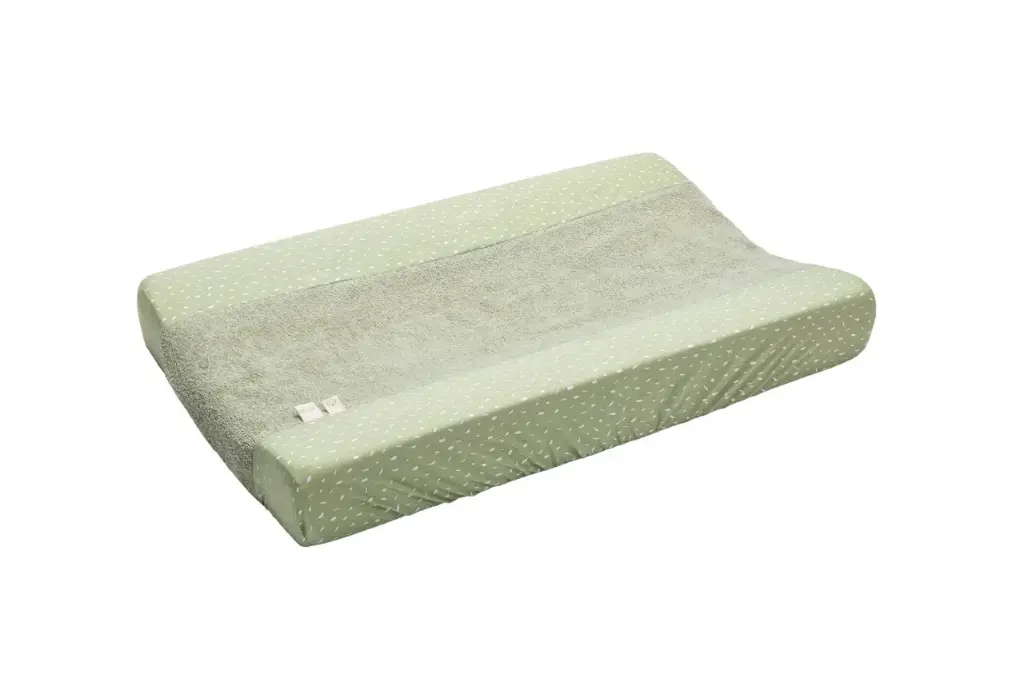 Housse matelas à langer Dot | Vert